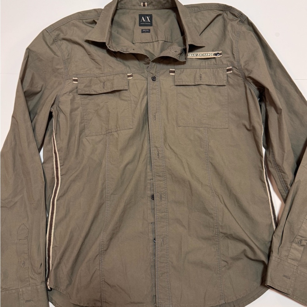 Armani Exchange Khaki Shirt